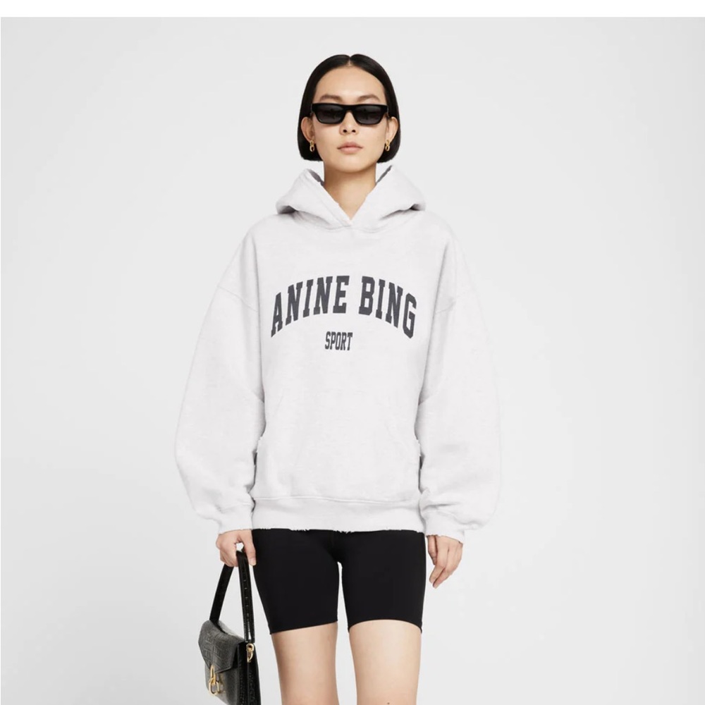 AUTHENTIC Anine Bing Harvey hoodie in grey